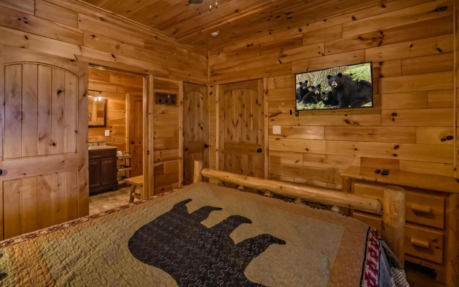 Beartastic Mountain View Lodge جاتلينبرج المظهر الخارجي الصورة